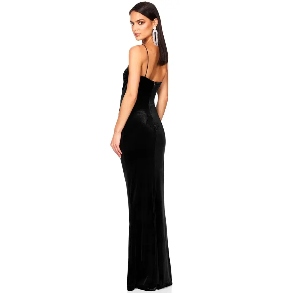 Love Nookie Twilight Floor Length Gown Black Size XS / AU 6 - Image 3