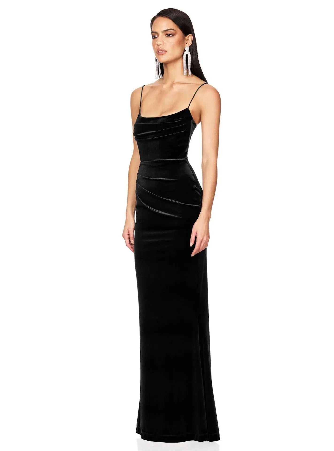 Love Nookie Twilight Floor Length Gown Black Size XS / AU 6 - Image 1