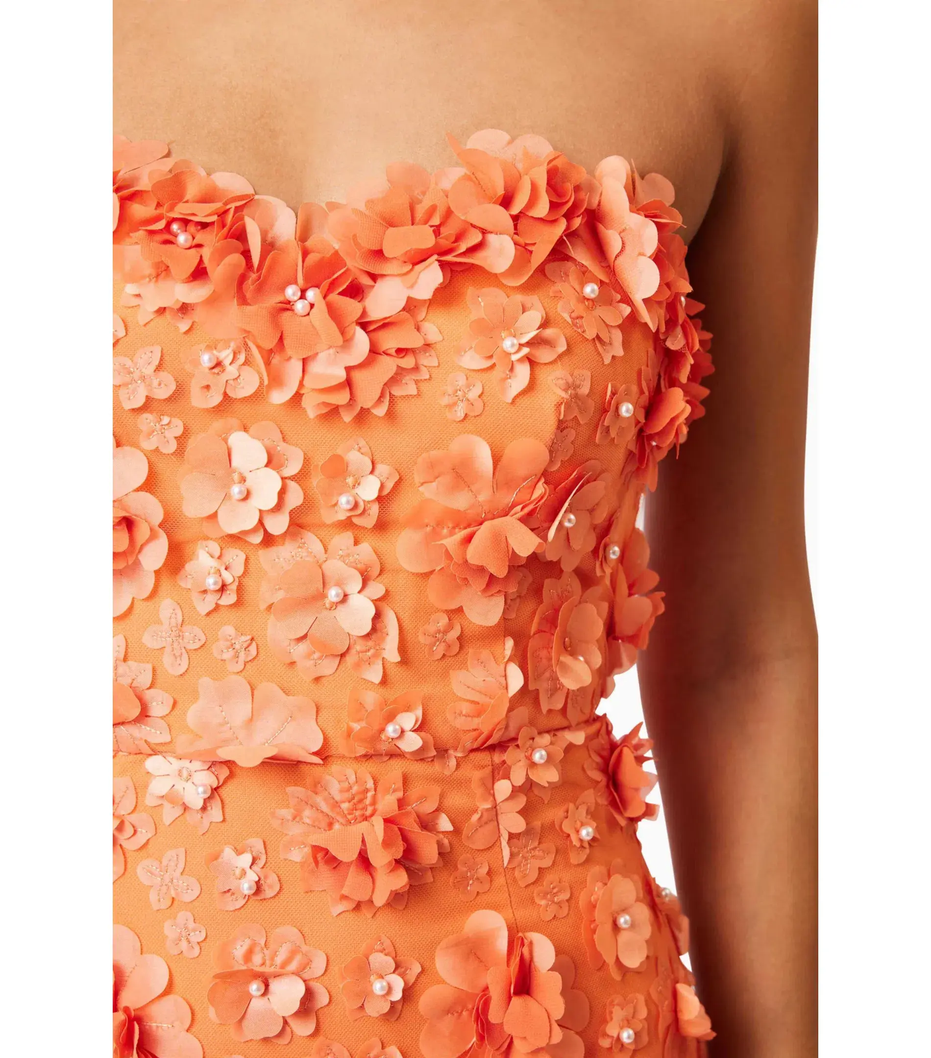Elliatt Bluebell Midi Dress Orange Size L / AU 12 - Image 4