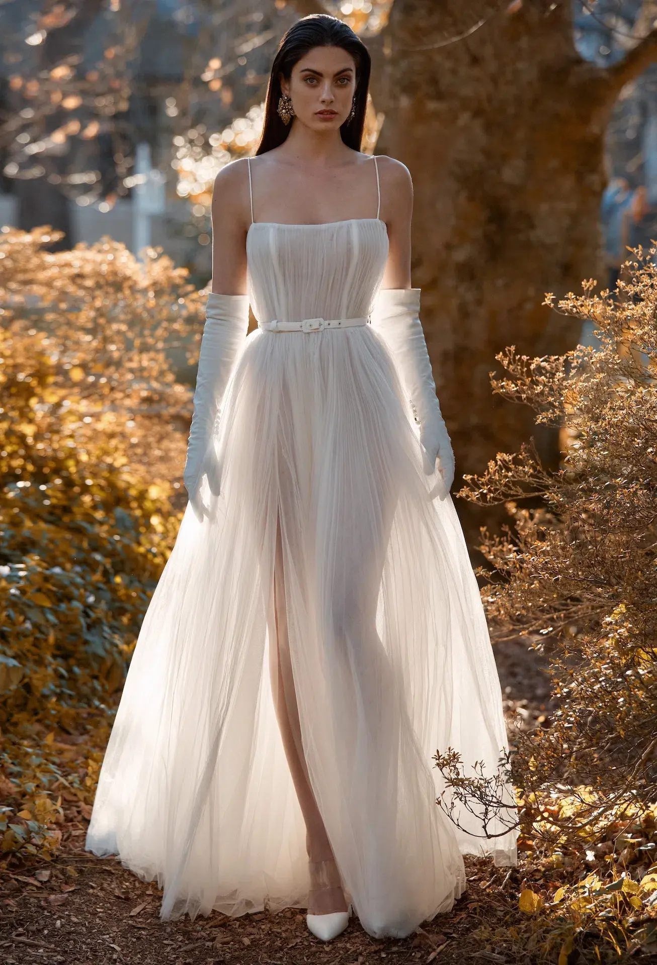 Leah Da Gloria Harley Gown White Size 10 - Image 4