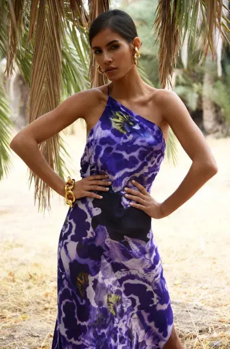 Rat & Boa Simonetta Dress Print Size XS / AU 6 for rent on The Volte - main image