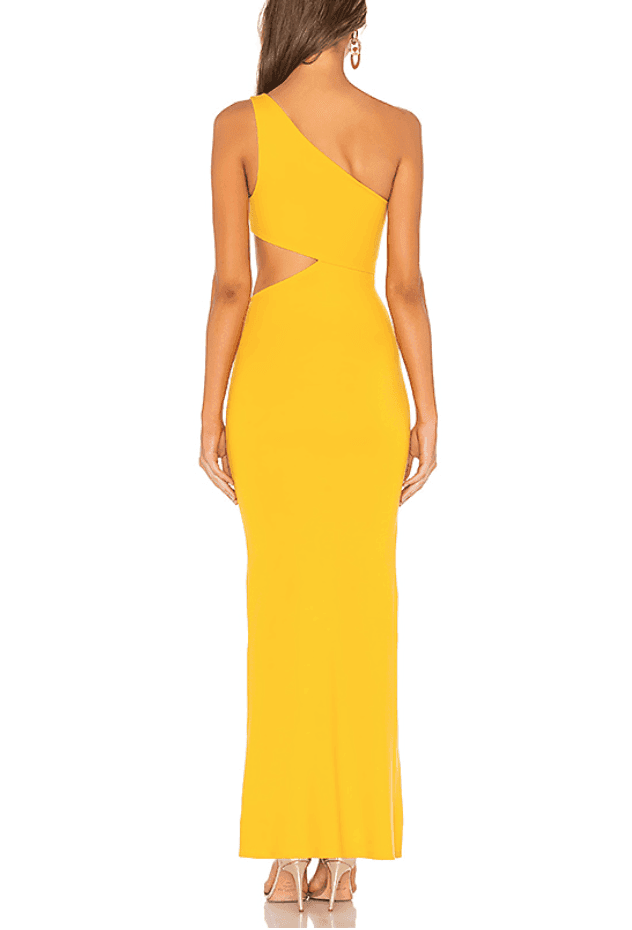 Revolve NBD X Naven Marissa Dress Yellow 6 - Image 3