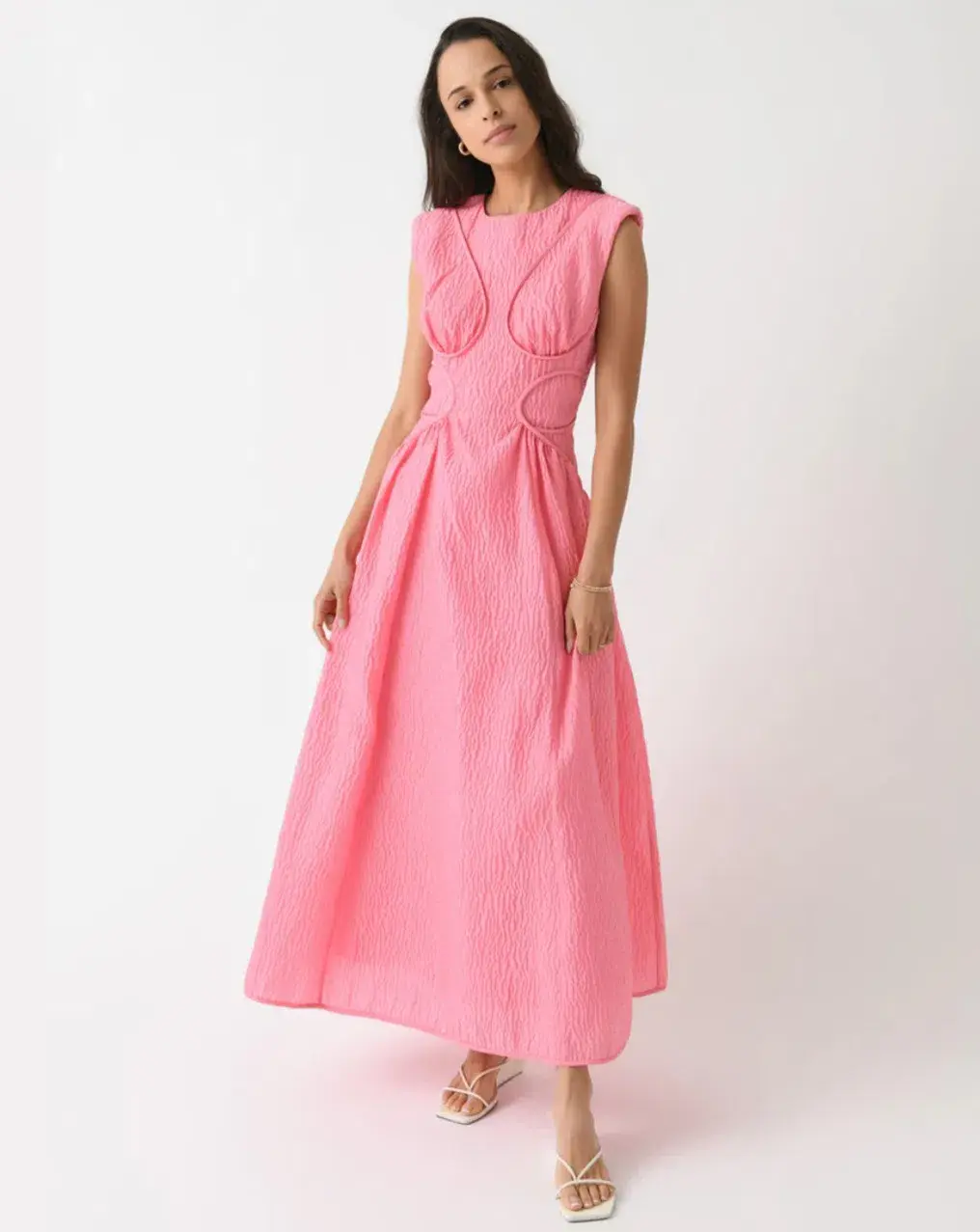 Rachel Gilbert Celia Dress Pink Size 4 / AU 14 - Image 2