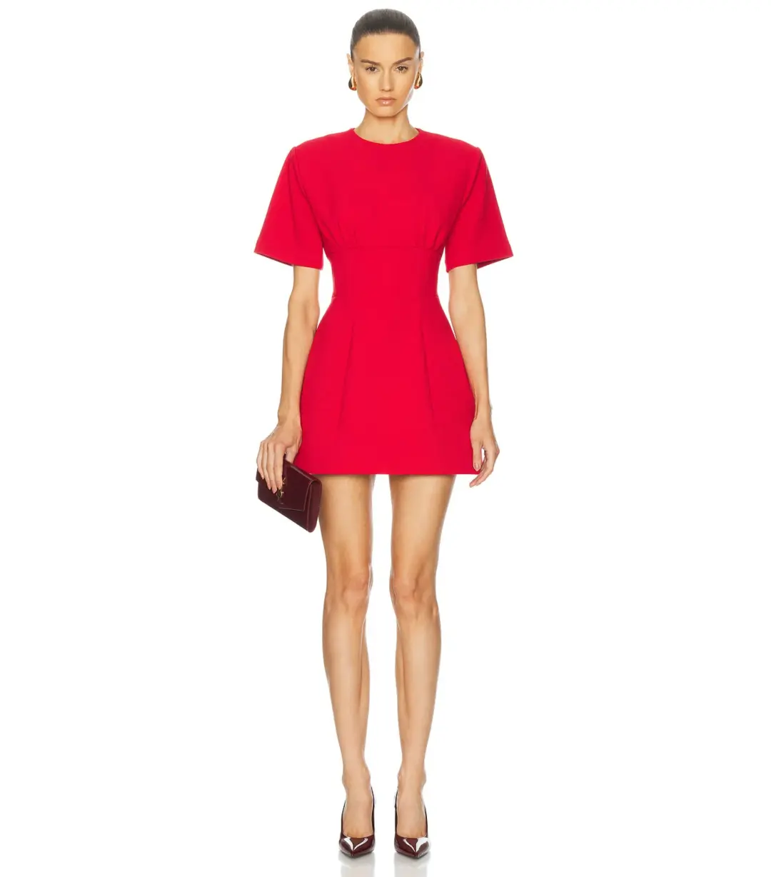 Rachel Gilbert Dover Mini Dress Red Size 1 / AU 8  for rent on The Volte - main image