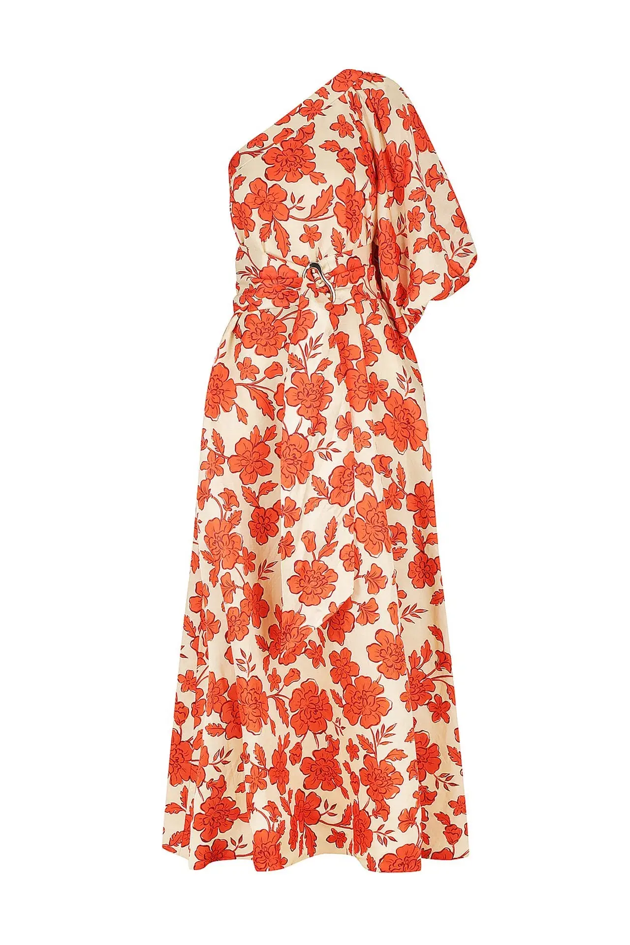 Hansen and Gretel Carmen One Shoulder Floral Maxi Dress Wild Flower Size M / AU 12 - Image 4