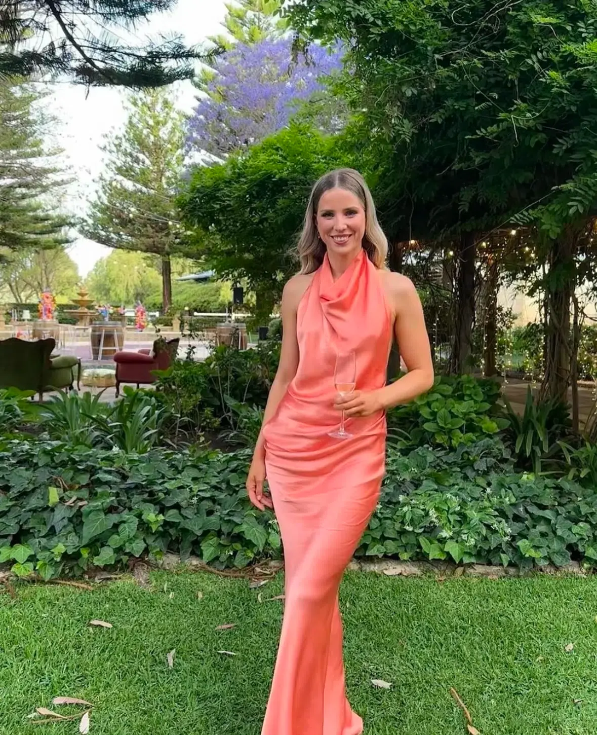 Arcina Ori Gaia Maxi Dress in Papaya Size XS / AU 6 - Image 10