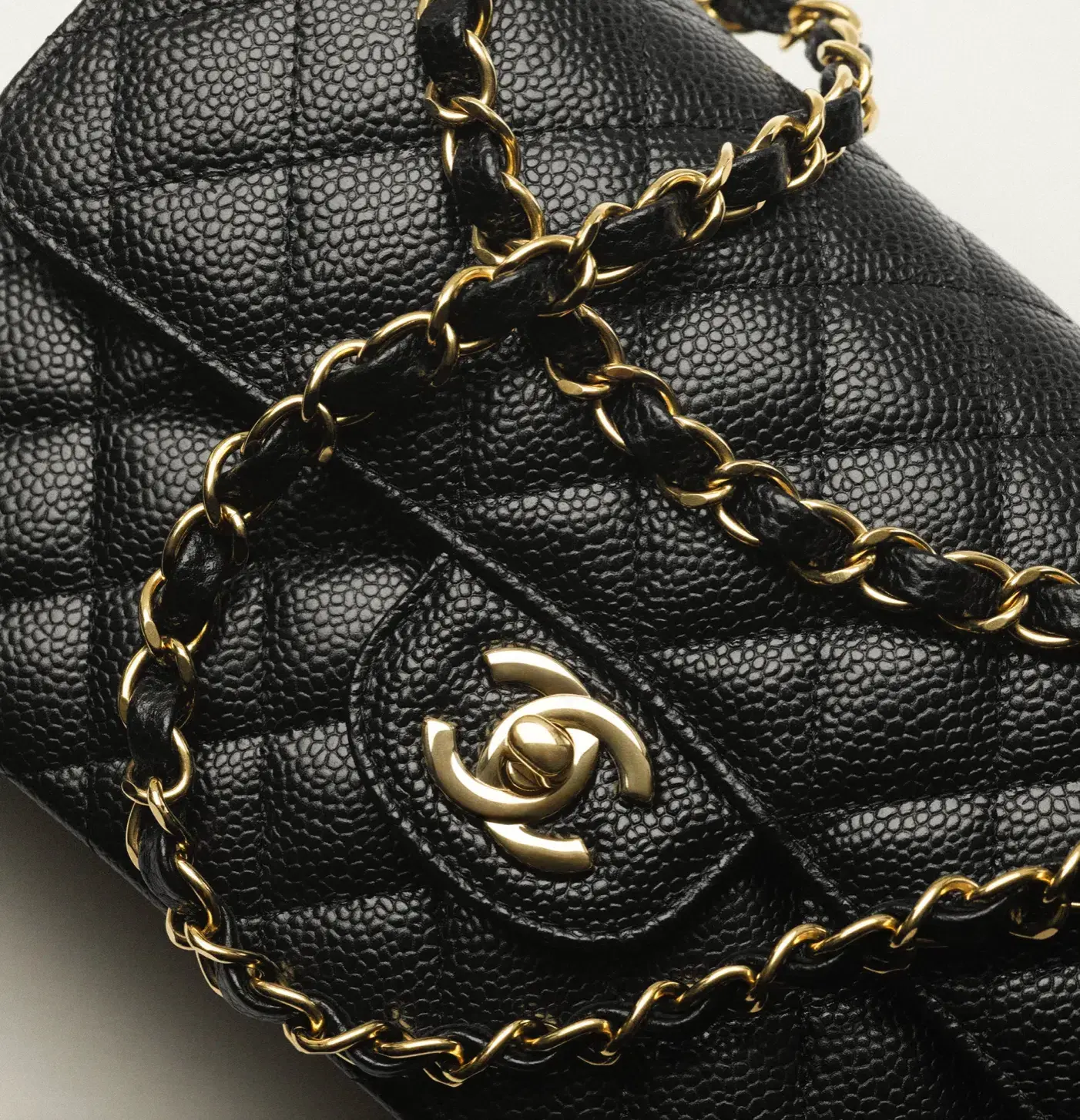 Chanel Classic Black Small Flap Handbag - Image 3