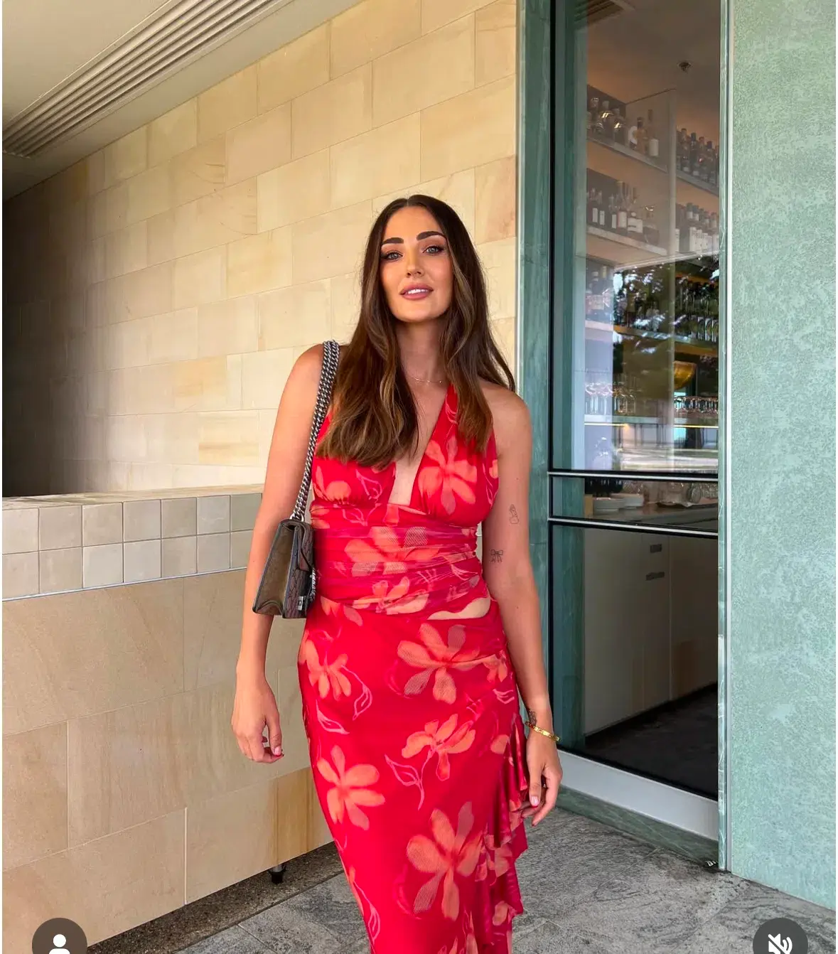Benni Penelope Maxi Dress in Hibiscus Floral Size 8 - Image 7