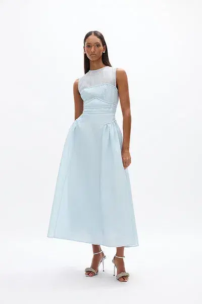 Rachel Gilbert Sophia Dress Sky Blue Size 0 / AU 6 - Image 2