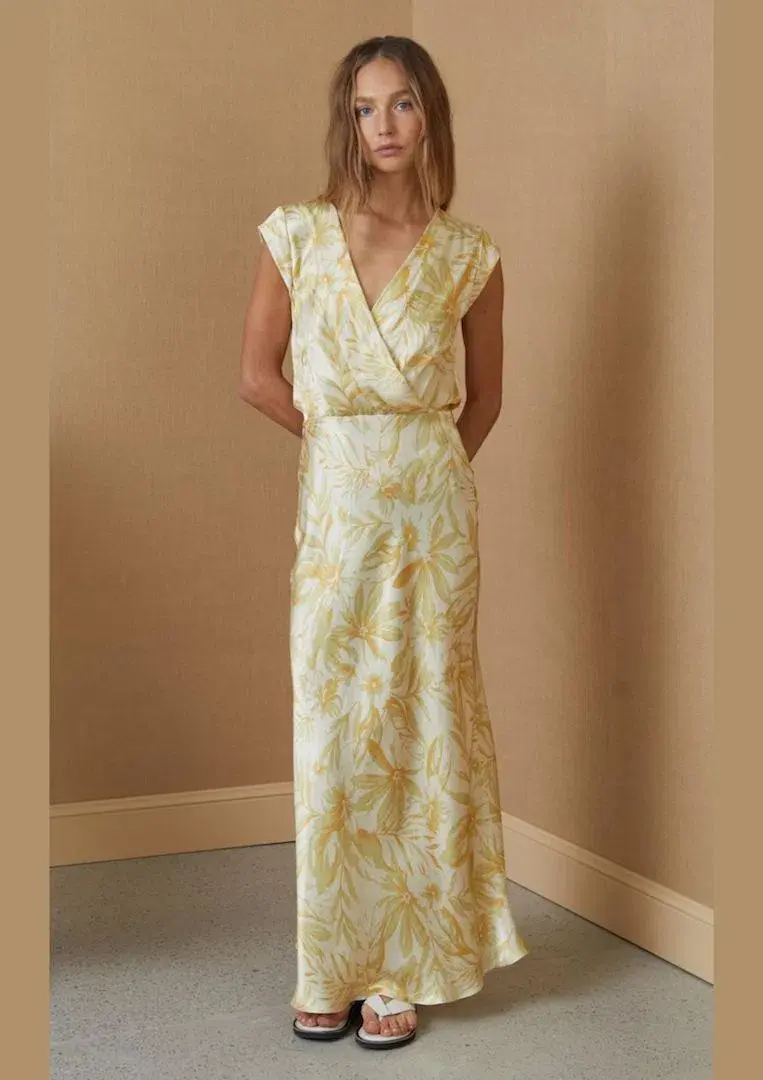 Bec & Bridge Tropical Punch Maxi Dress Floral Print Size 12 for rent on The Volte - main image