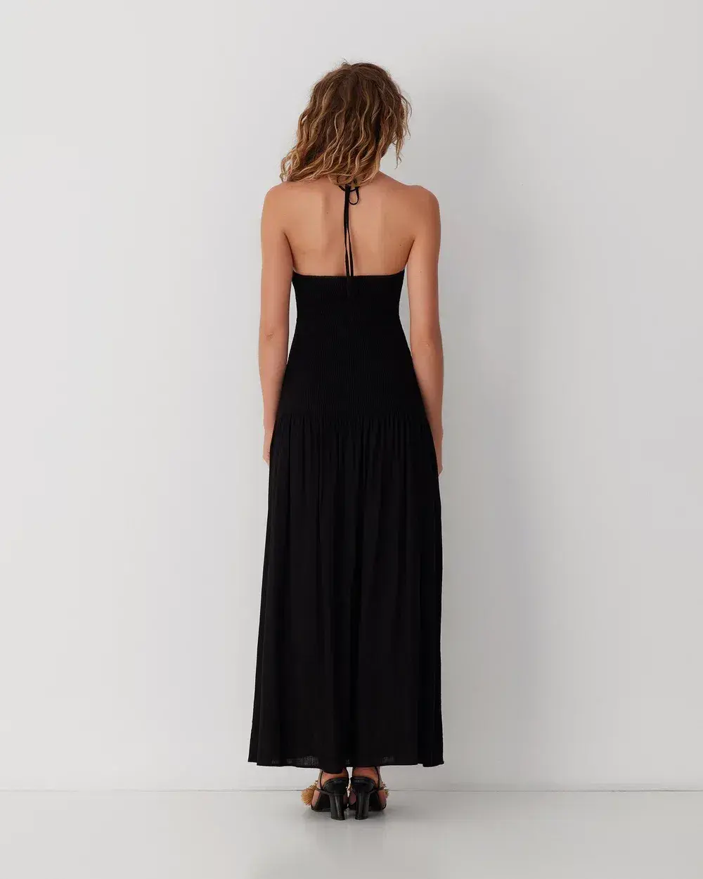 The Wolf Gang Siesta Maxi Dress Black Size XS / AU 6 - Image 3
