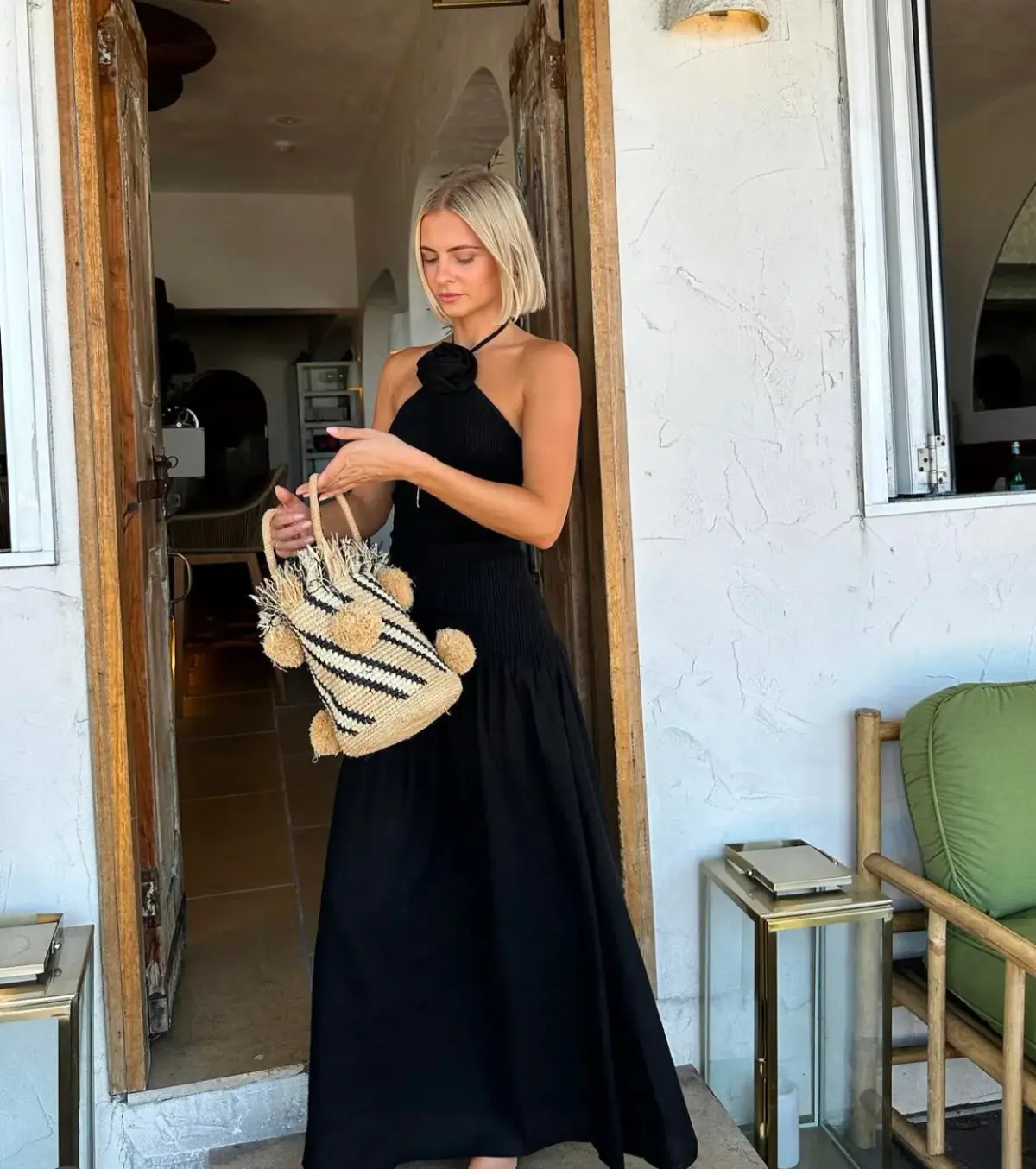 The Wolf Gang Siesta Maxi Dress Black Size XS / AU 6 - Image 4