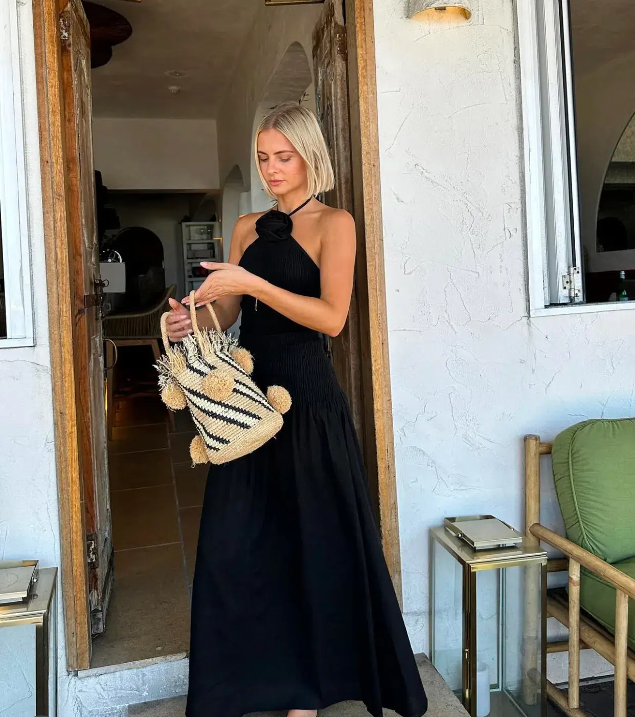 The Wolf Gang Siesta Maxi Dress Black Size XS / AU 6 - Image 4