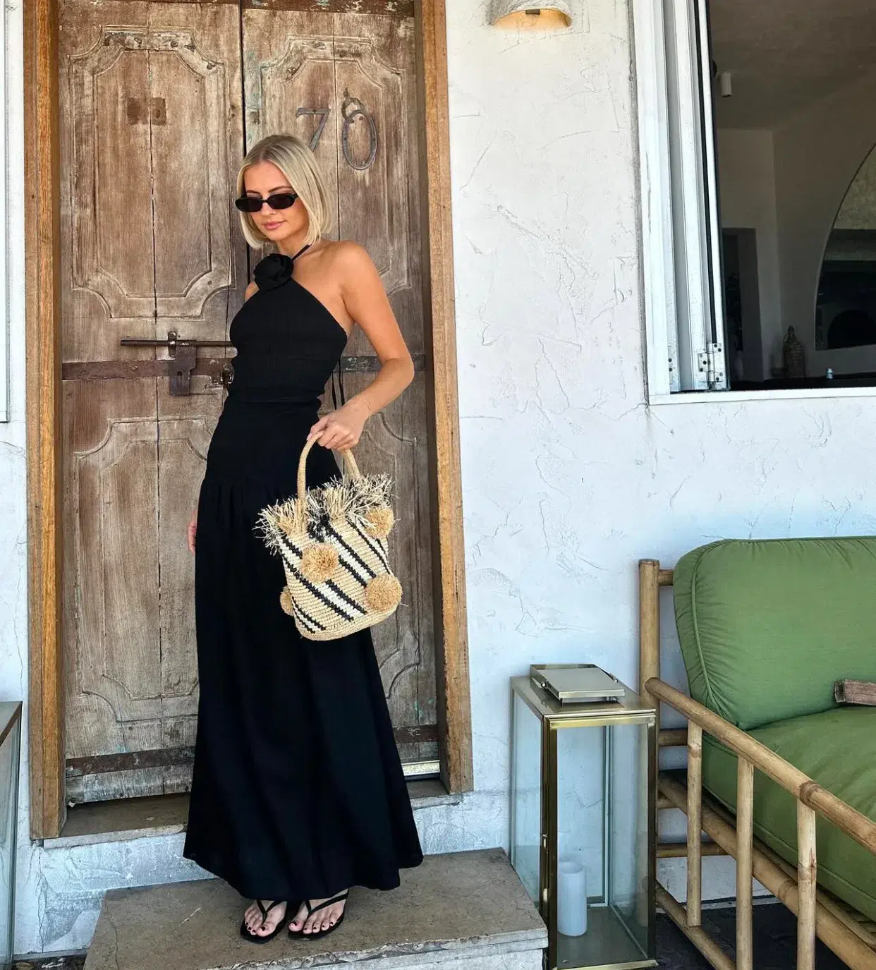 The Wolf Gang Siesta Maxi Dress Black Size XS / AU 6 - Image 5
