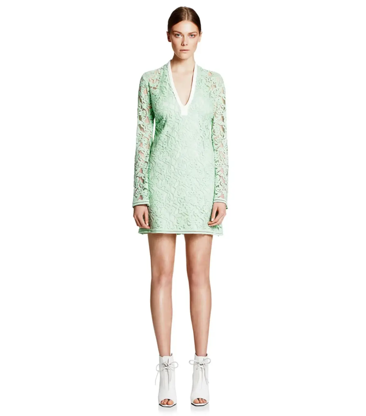 Manning Cartell Rennaisance Mini Dress Ice Green Size AU 6  - Image 1