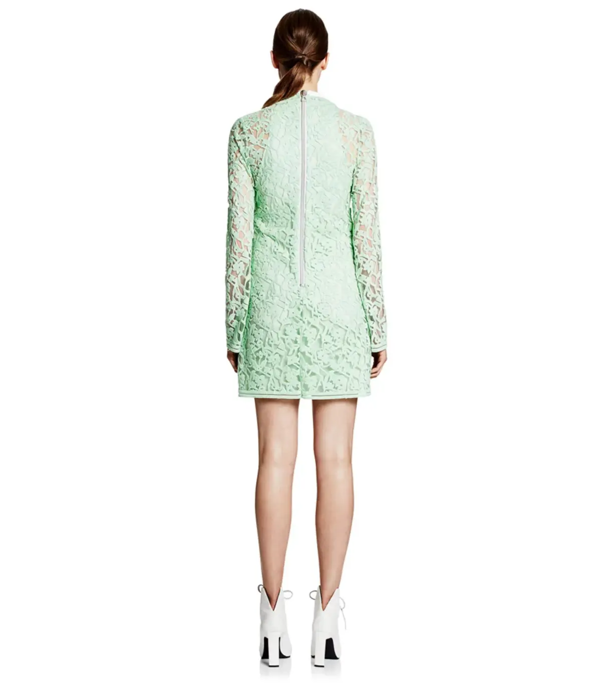 Manning Cartell Rennaisance Mini Dress Ice Green Size AU 6  - Image 3