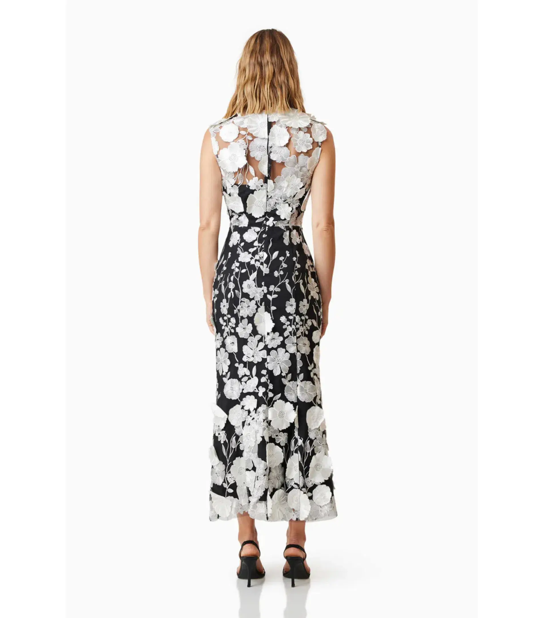 Elliatt Selene Cocktail Dress Black Size AU 12 - Image 3