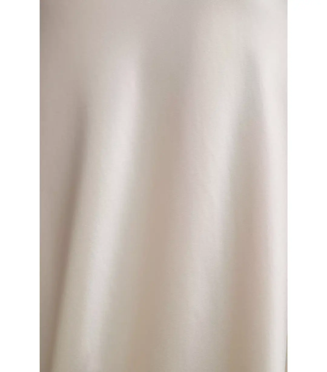 Ronny Kobo Samra Satin Twist-Halter Column Gown Cream Size AU 12 for rent on The Volte - main image