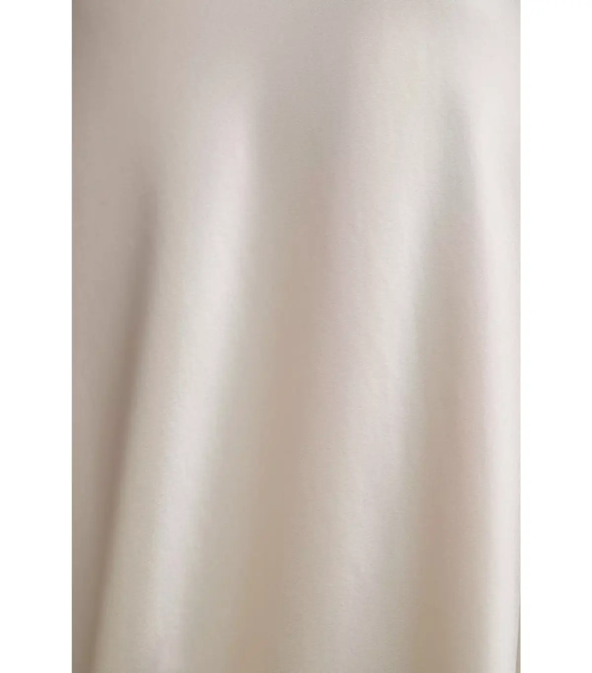 Ronny Kobo Samra Satin Twist-Halter Column Gown Cream Size AU 12 - Image 5