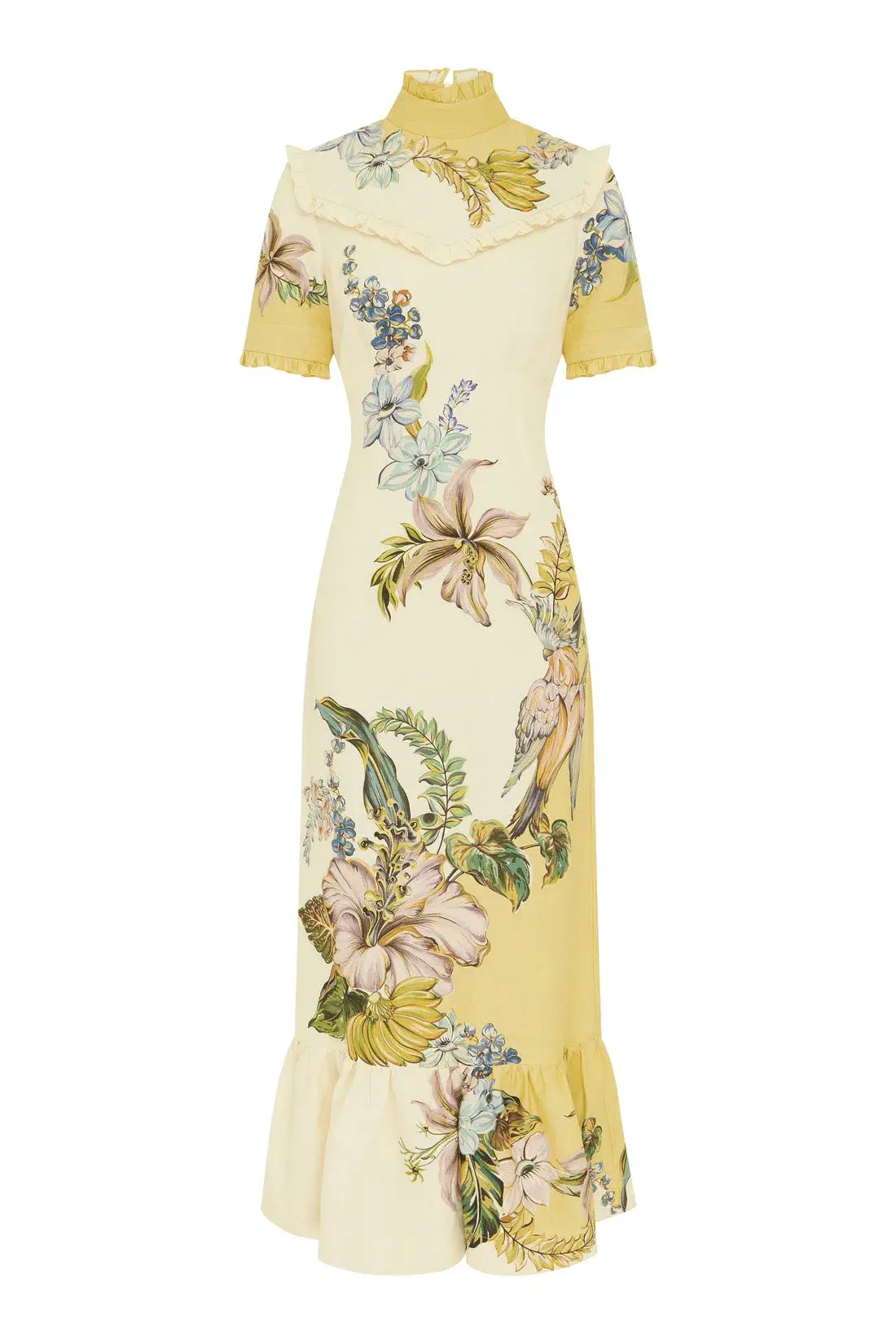 Alemais Oleander Midi Dress Print Size AU 14 - Image 4