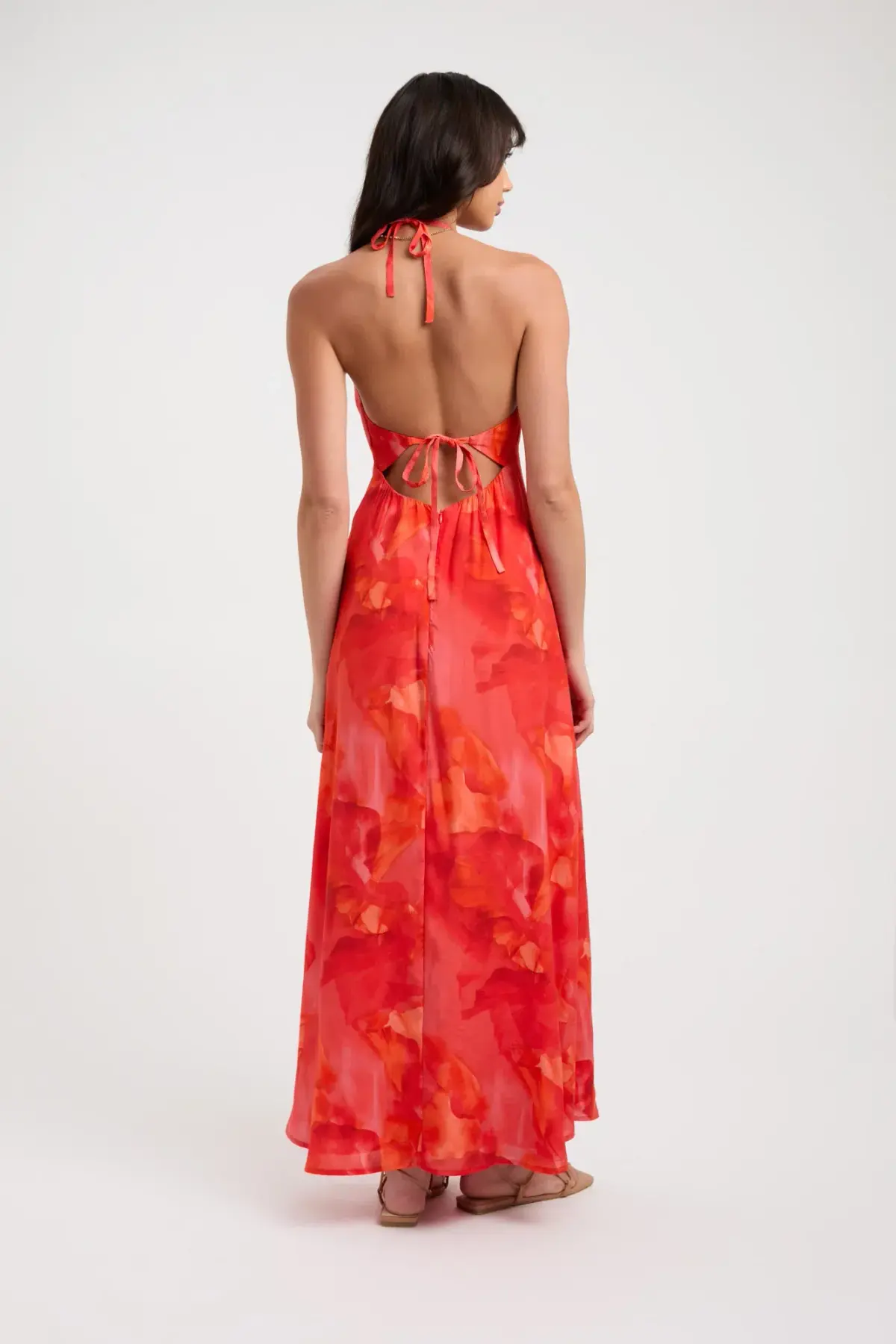 Kookai Zya Halter Dress Red Size 34 / AU 6 - Image 2