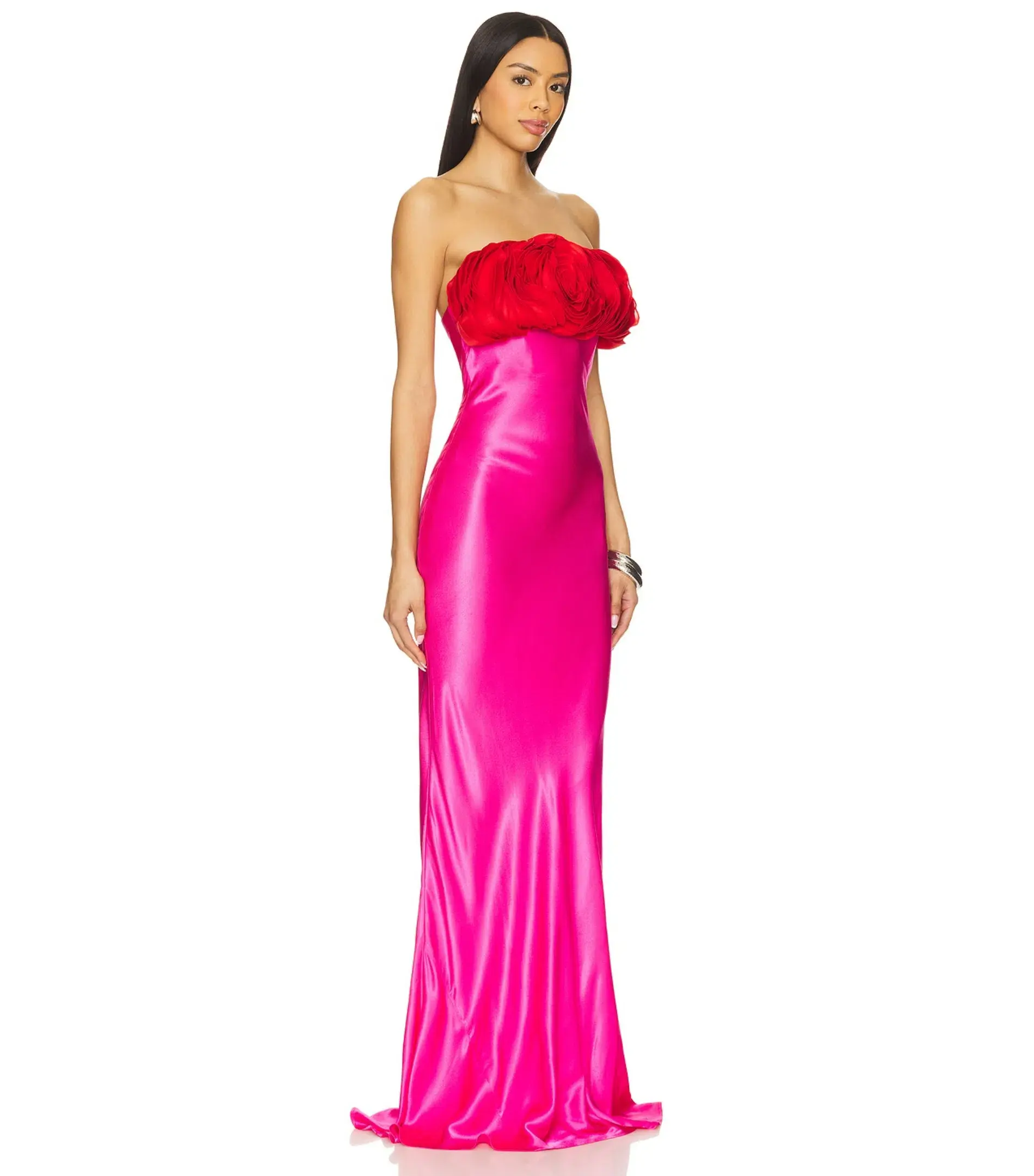 Rachel Gilbert Fiorella Gown Pink Size AU 8 - Image 2