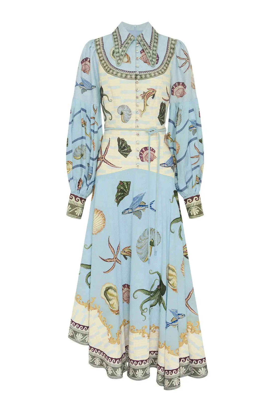 Alemais Bathhouse Shirtdress Print Size AU 8  - Image 4