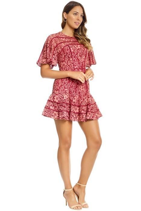 Dreamers Lace Mini Dress - Image 1