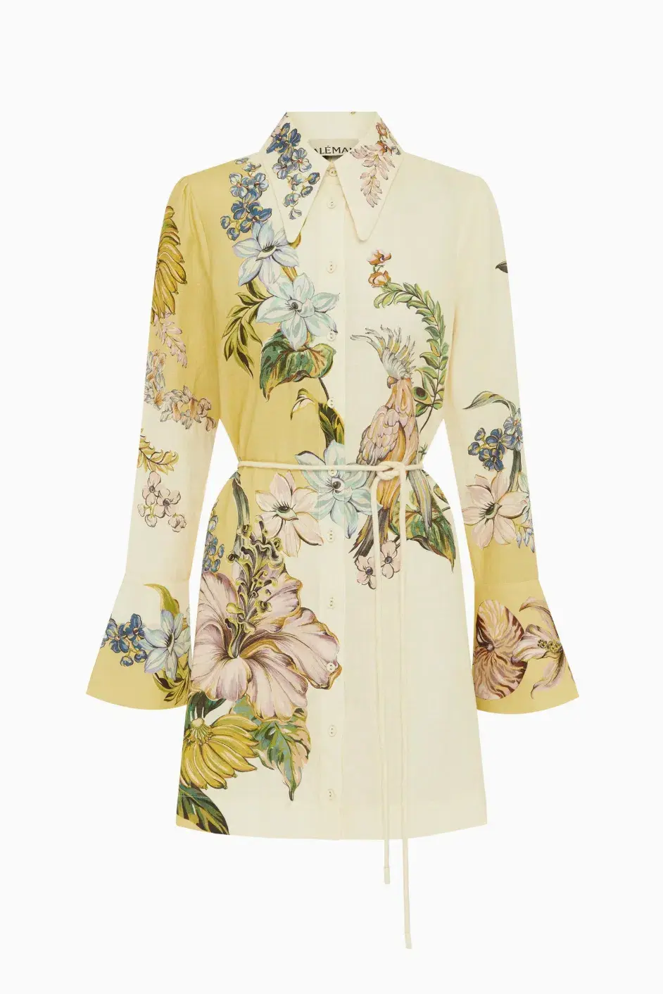 Alemais Oleander Mini Dress Print Size AU 8  - Image 5