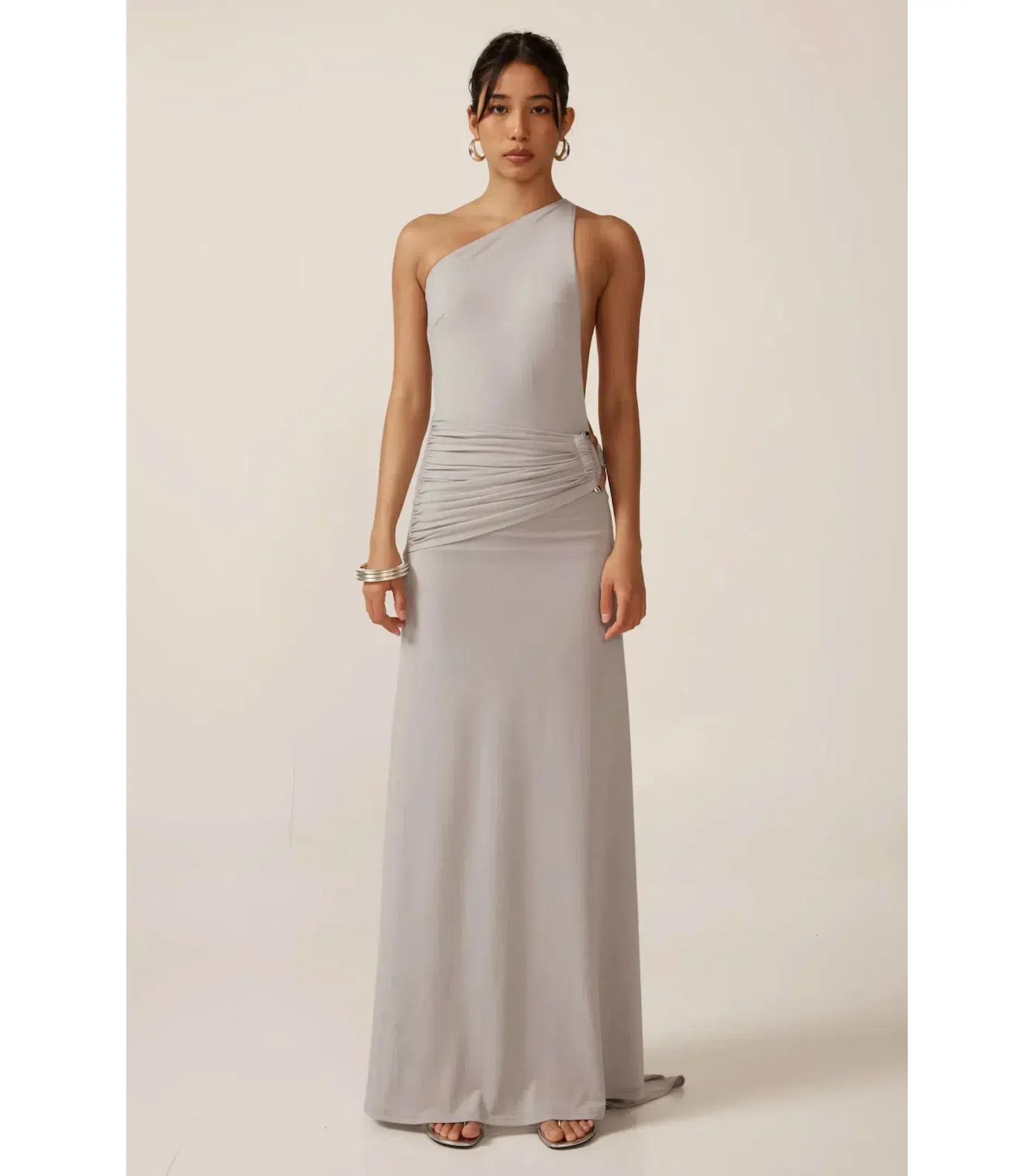 Ance Gria Gaia Gown in Silver Blue Size XS / AU 6 - Image 1
