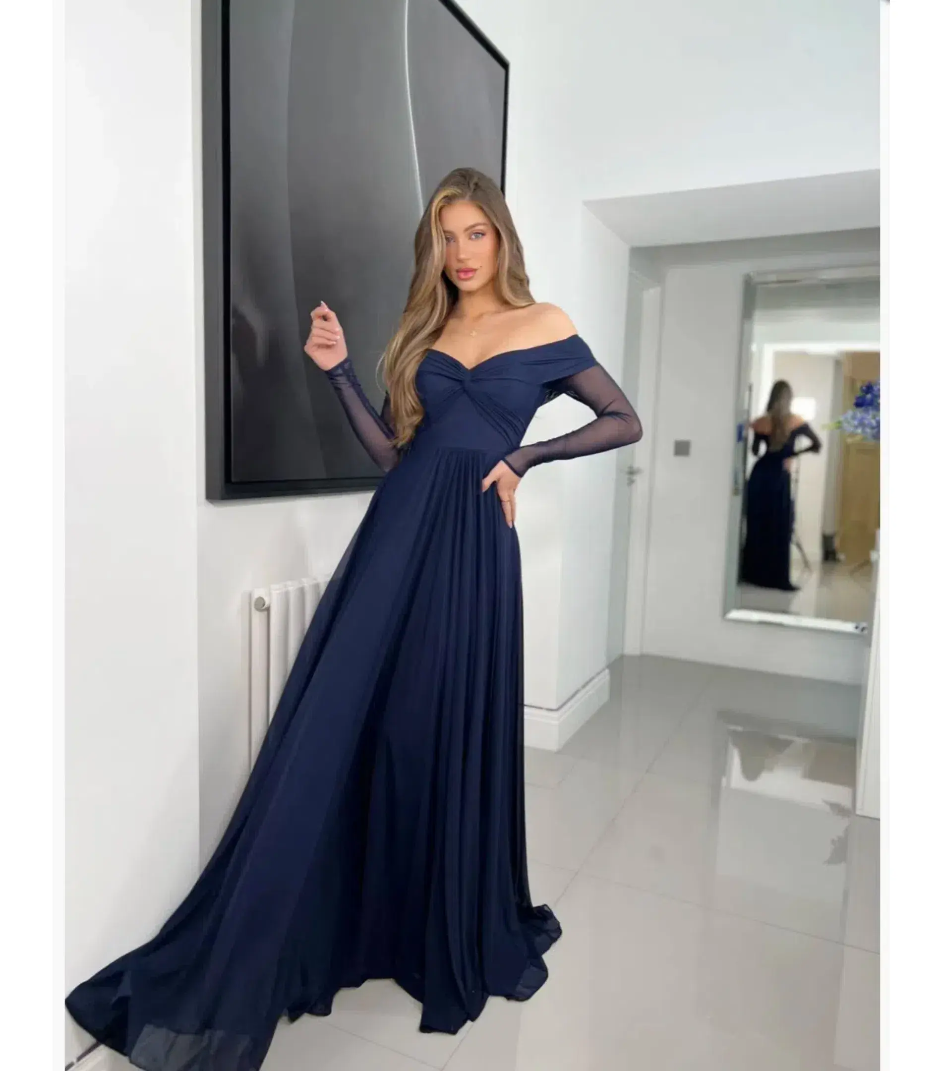 Jadore Mila JX6032 Gown Navy Size AU !4 - Image 1