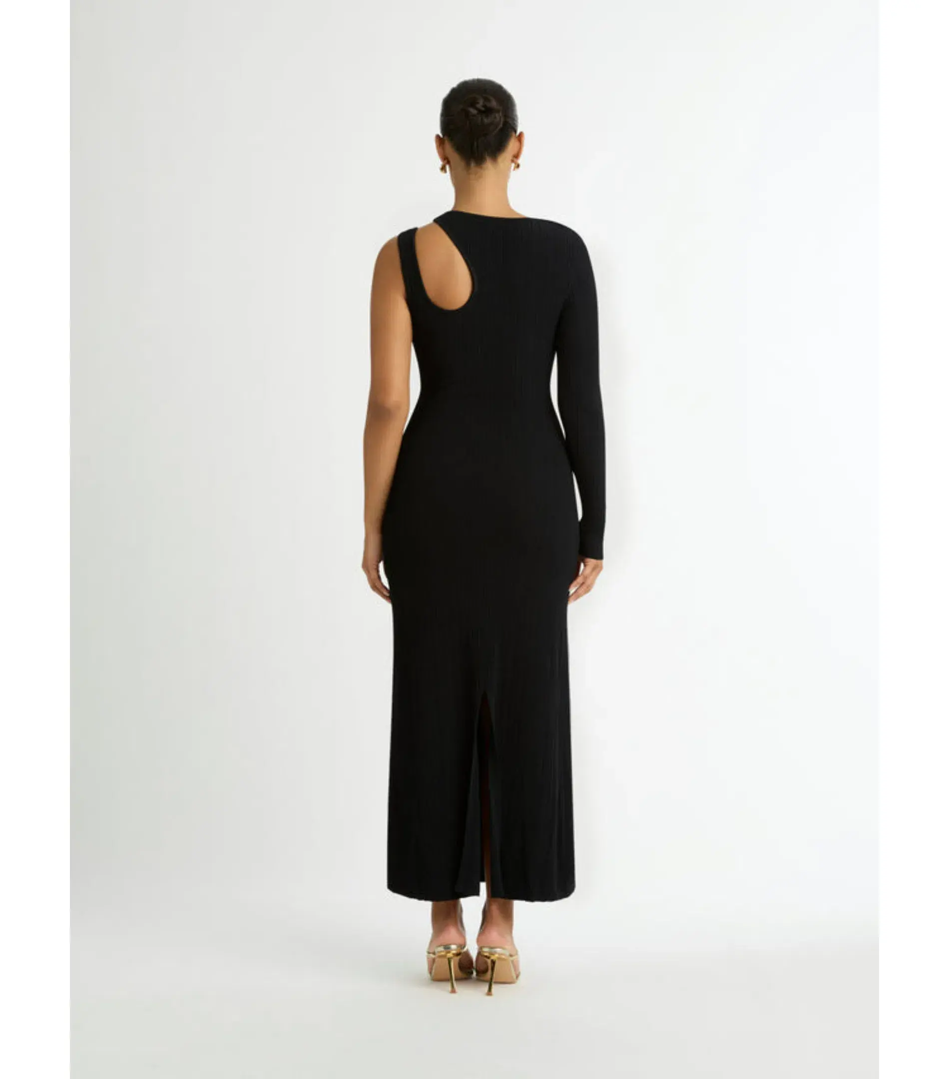 Sheike Camille Midi Dress Black Size AU 12  - Image 3