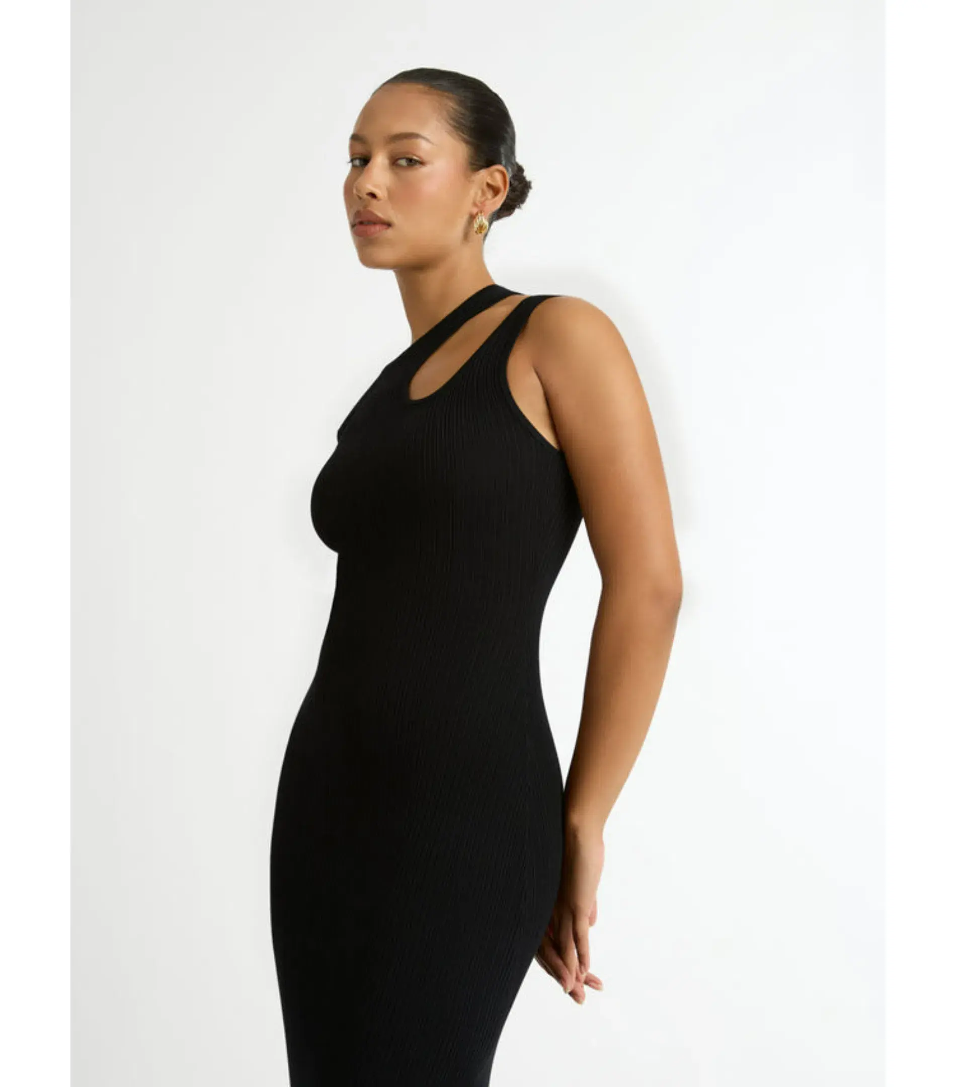 Sheike Camille Midi Dress Black Size AU 12  - Image 2