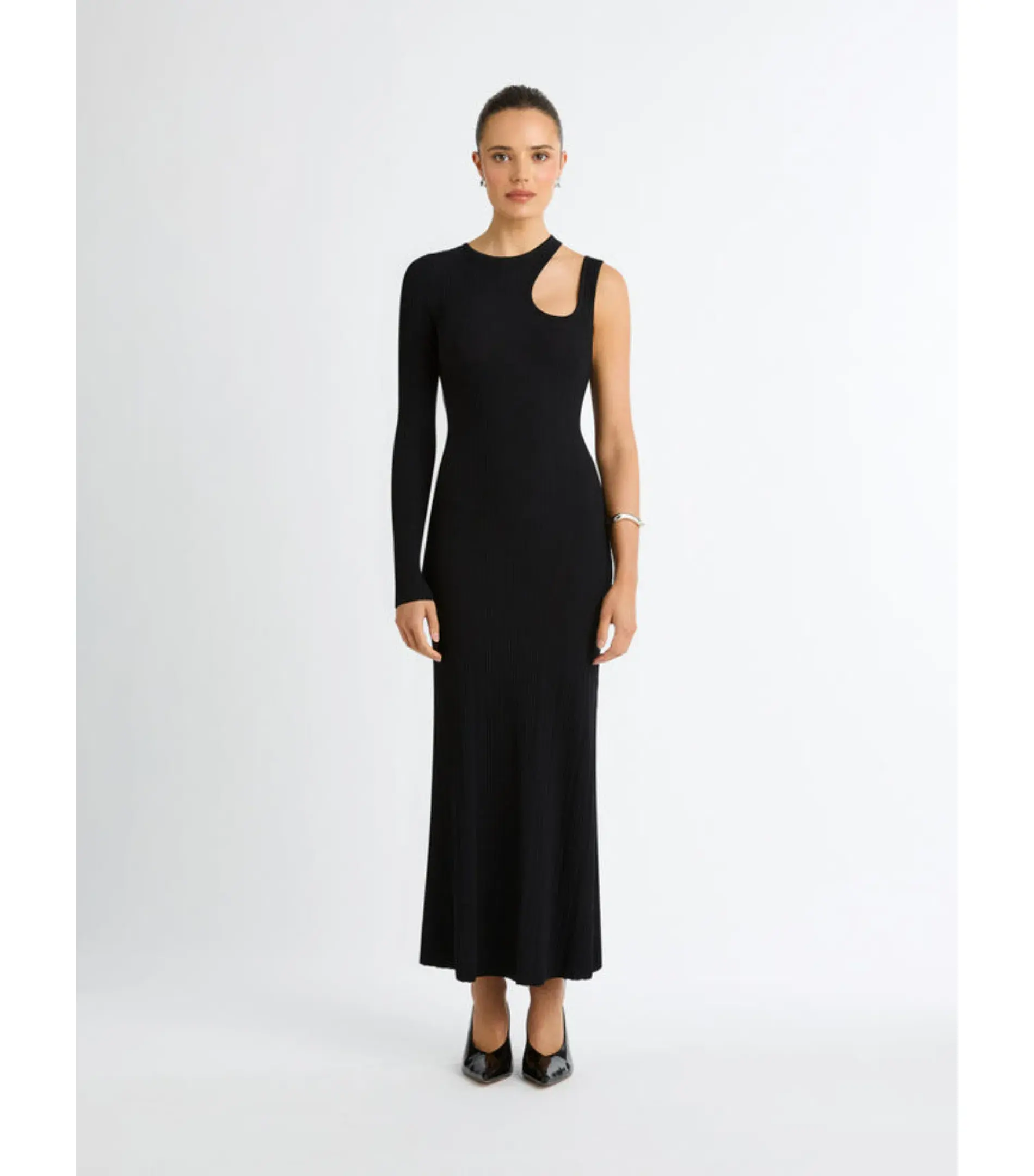 Sheike Camille Midi Dress Black Size AU 12  - Image 4
