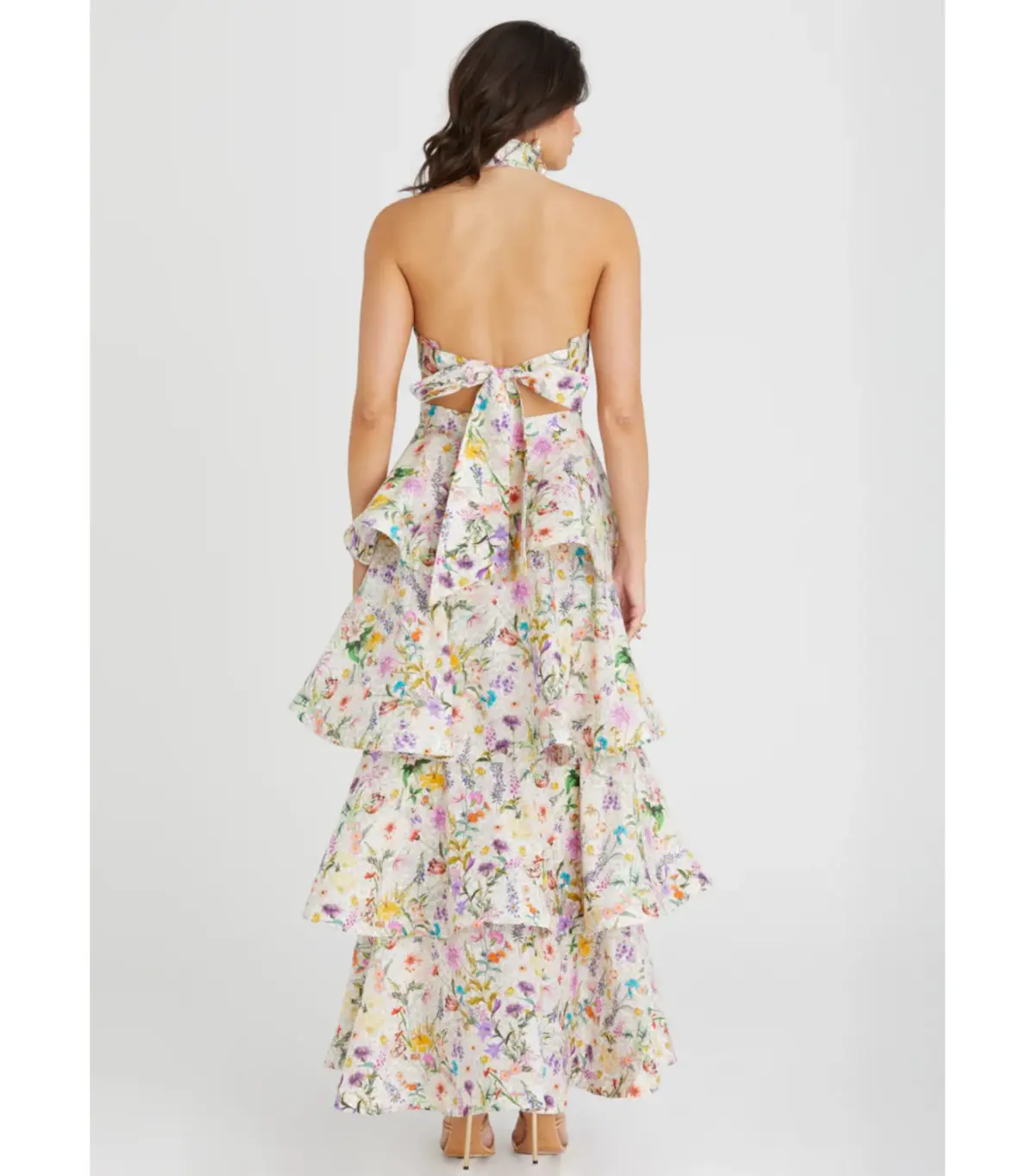 Aqua Blu Jardine Heather Dress in Jardine Print Size AU 10 - Image 3