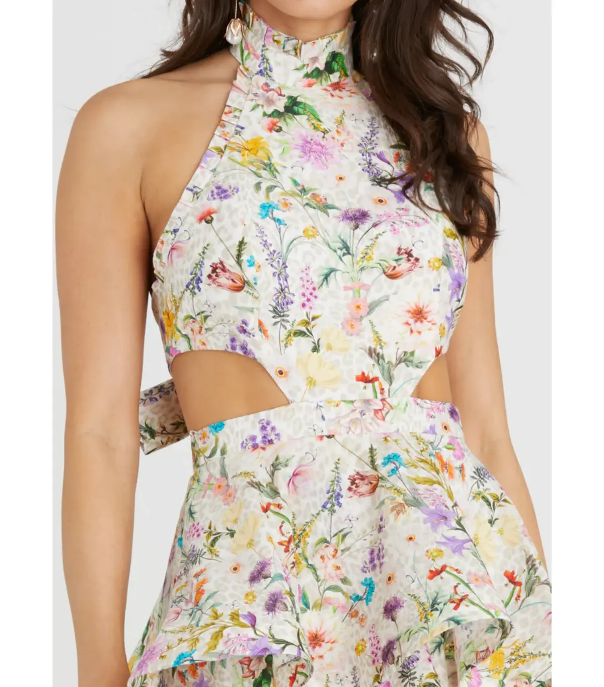 Aqua Blu Jardine Heather Dress in Jardine Print Size AU 10 - Image 4