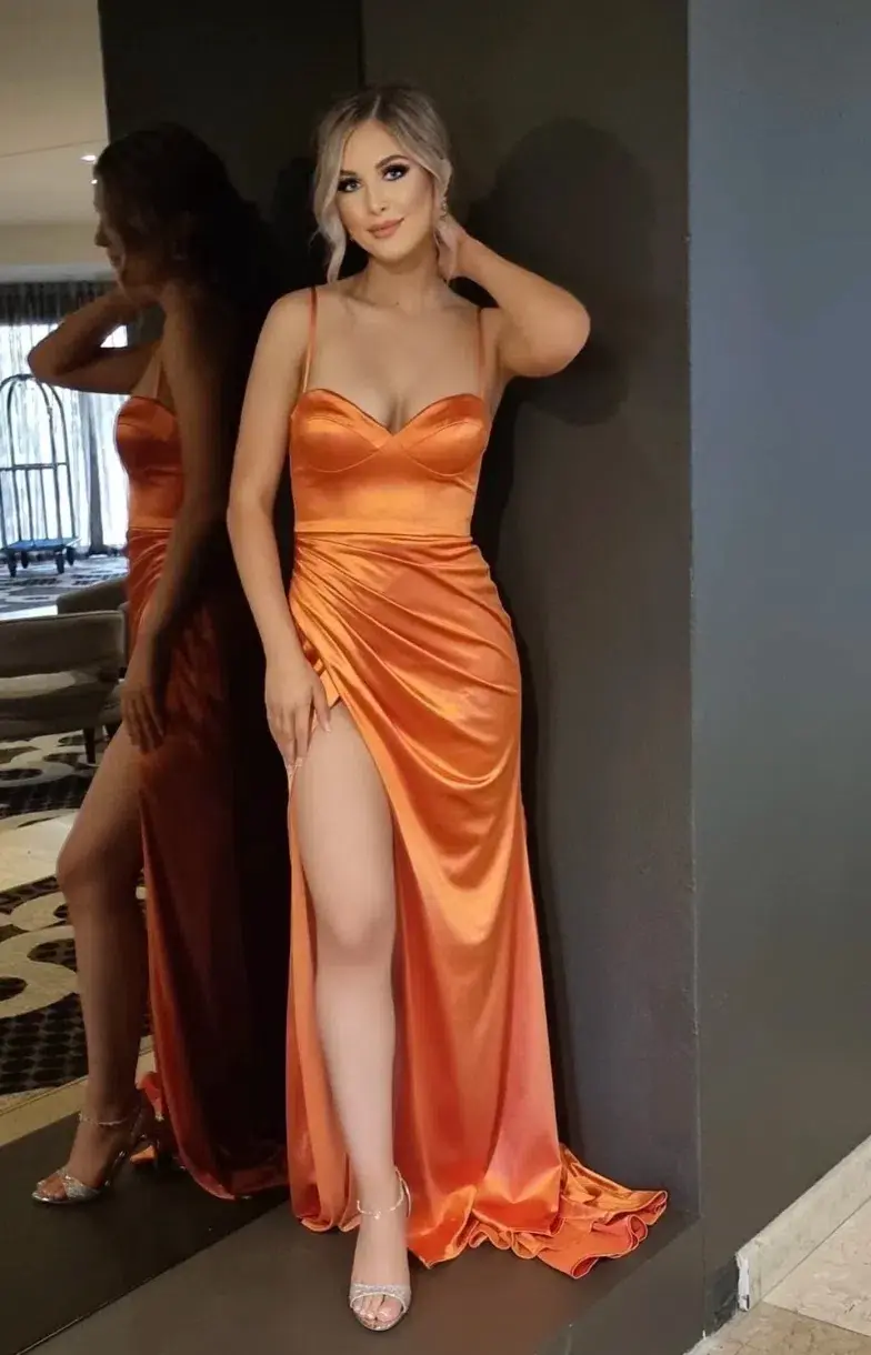Aliita Maxi Dress Orange Size 4 - Image 1