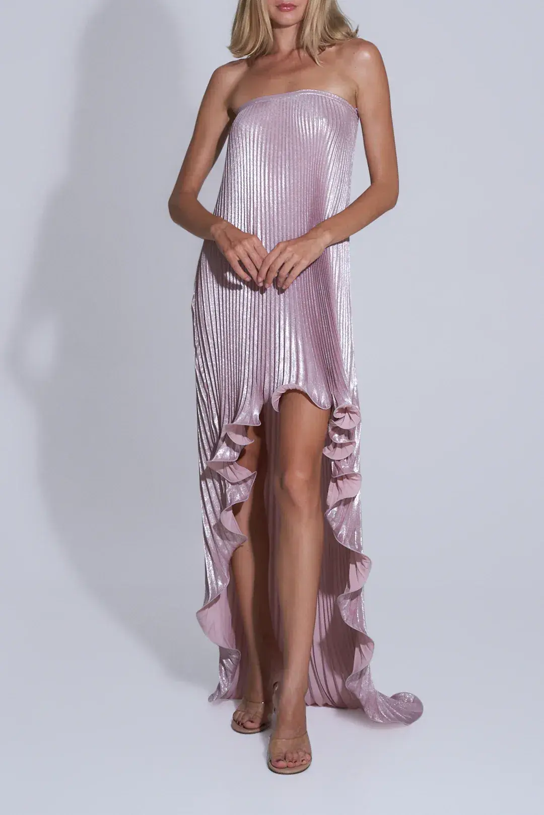 L'Idee Feminite Gown in Dusty Shimmer Size 12 - Image 1