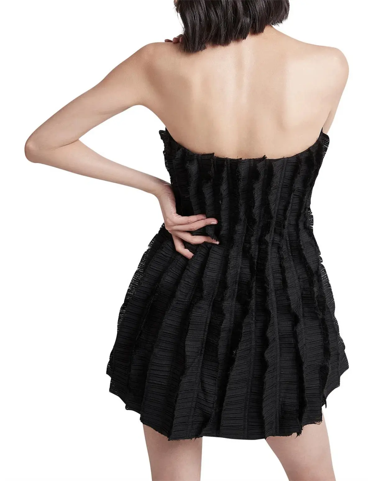 Aje Hybrid Sleeveless Mini Dress Black Size 4 - Image 3