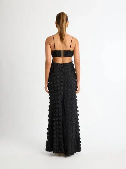 Sheike Escape Maxi Dress Black Size 6 - Image 4