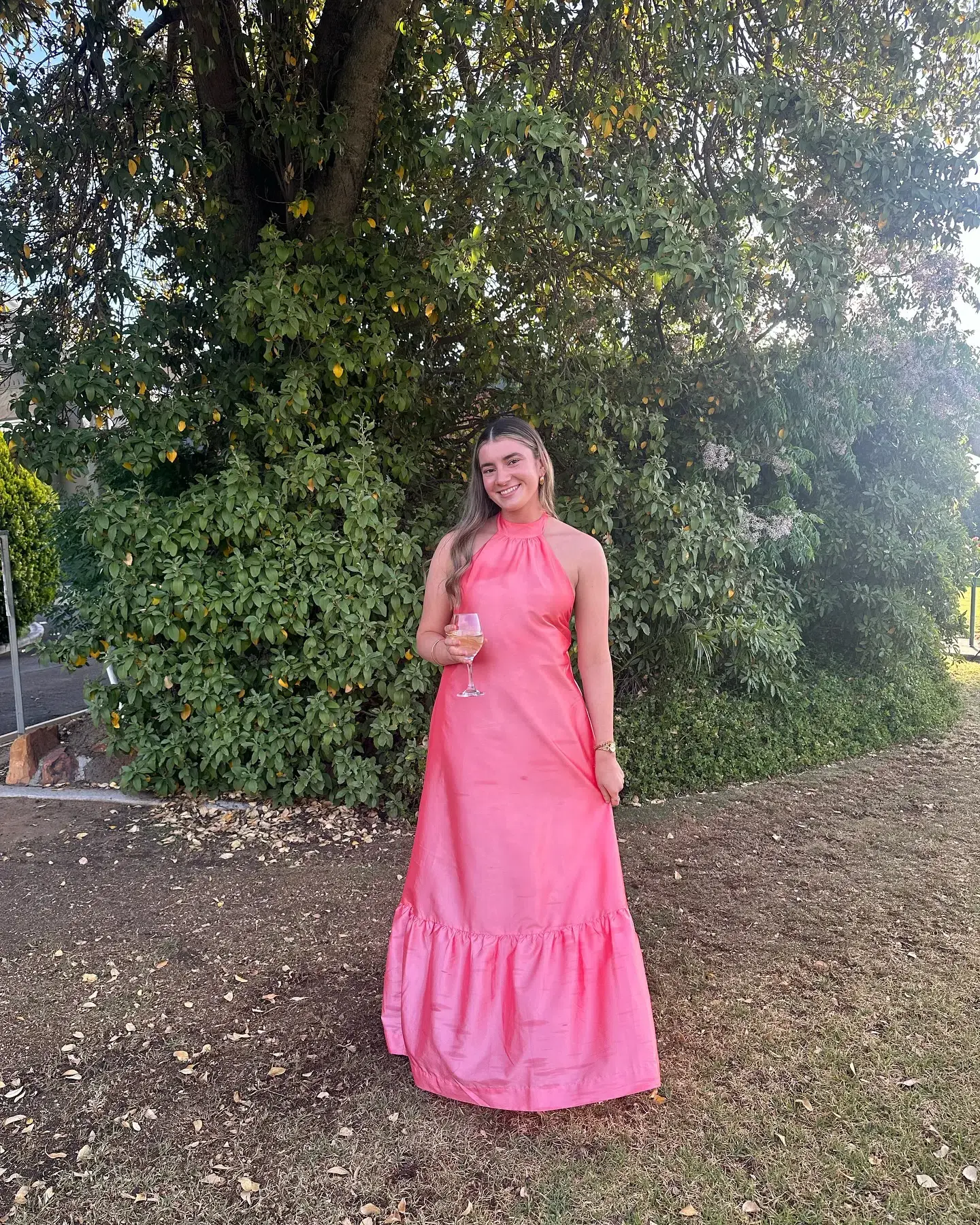 Hansen and Gretel Gateau Gown in Watermelon Size AU 8  - Image 4