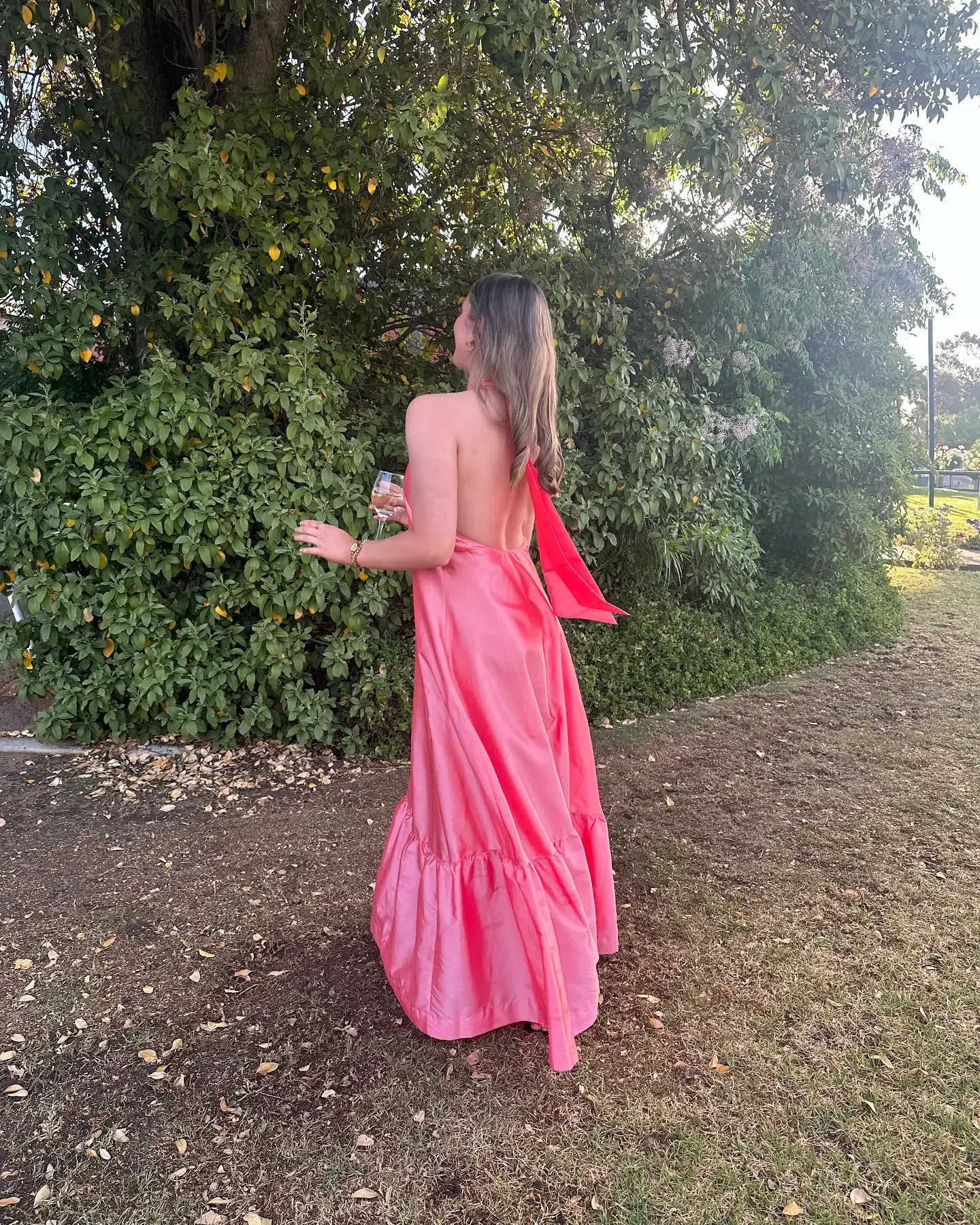 Hansen and Gretel Gateau Gown in Watermelon Size AU 8  - Image 5