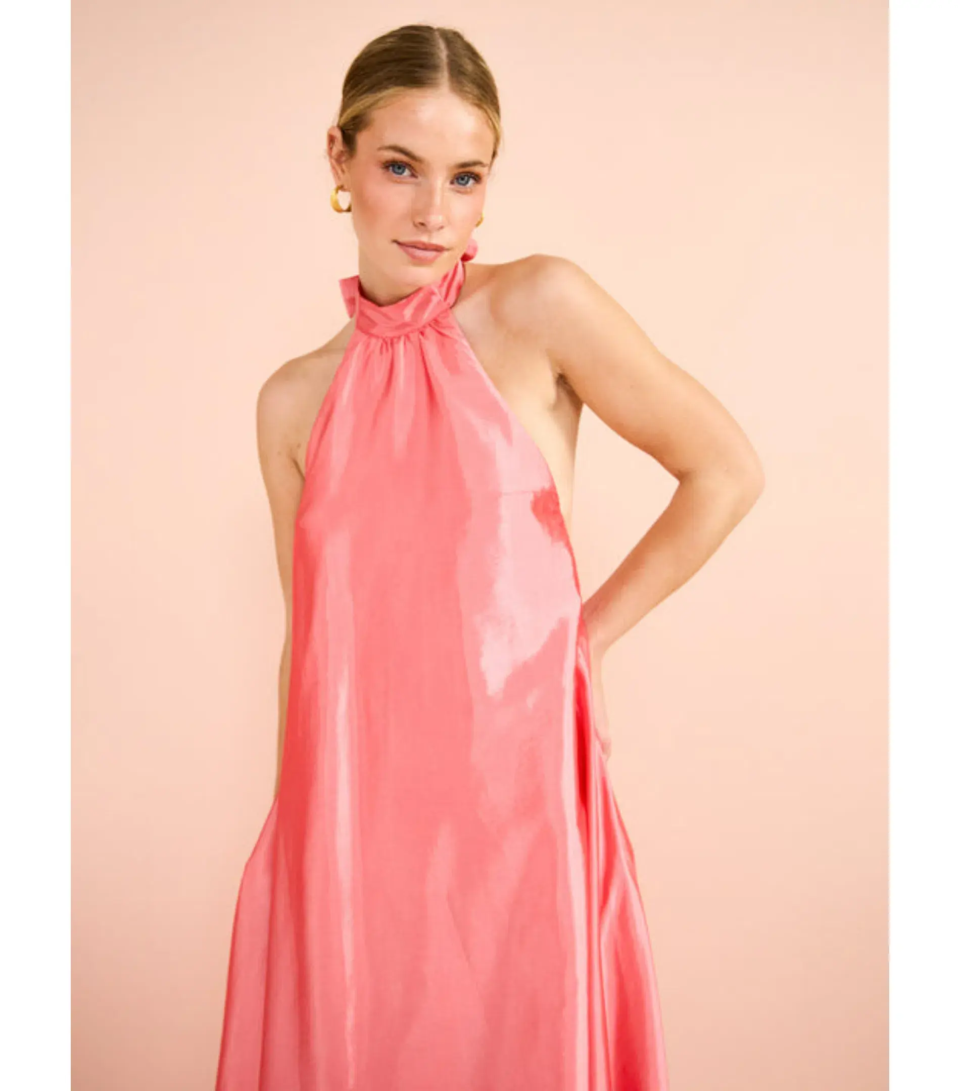 Hansen and Gretel Gateau Gown in Watermelon Size AU 8  - Image 2