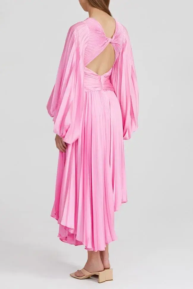 Acler Palms Dress Confetti Pink Size 10 - Image 2