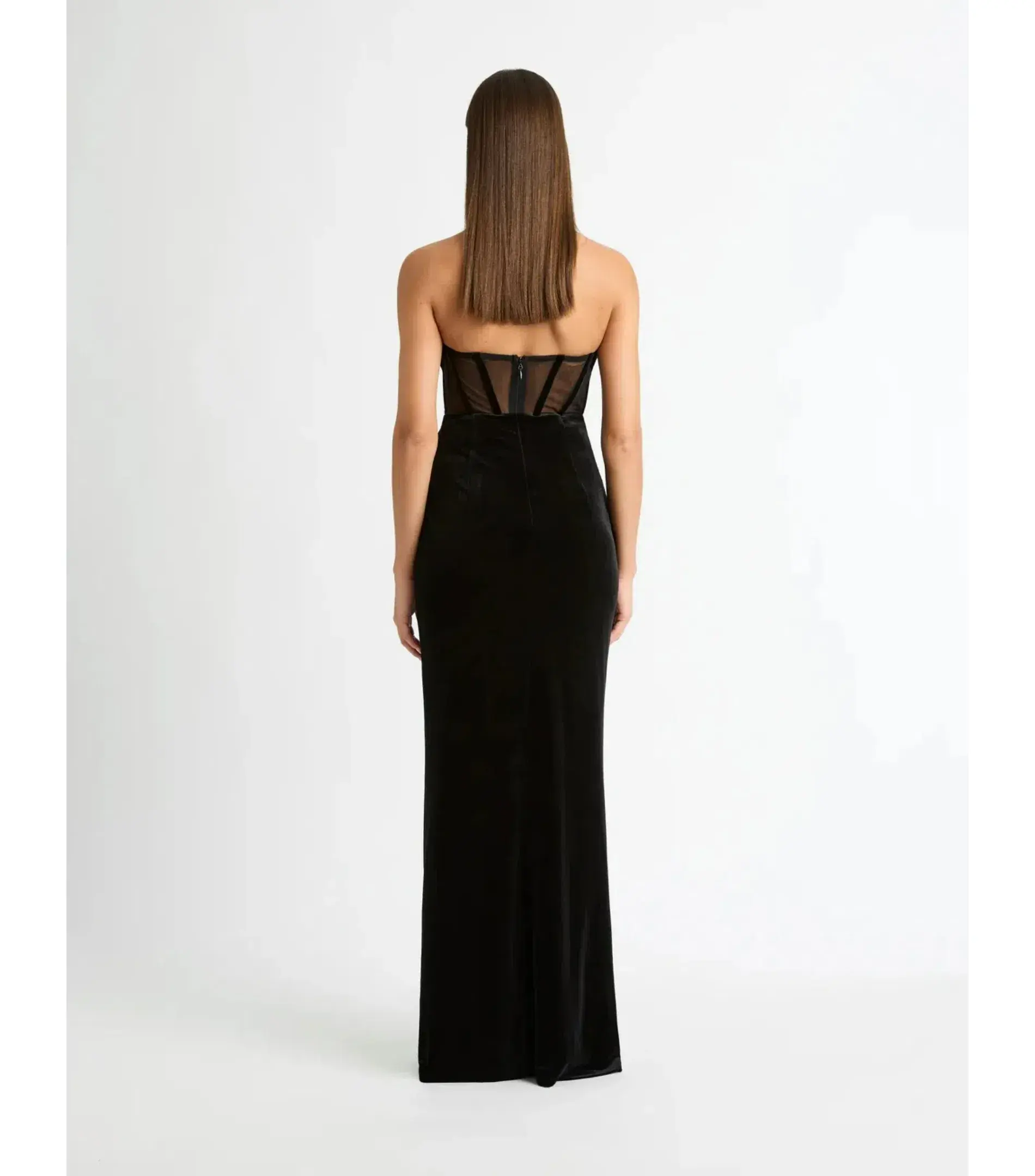 Sheike Trinity Maxi Dress Black Size AU 6 - Image 2