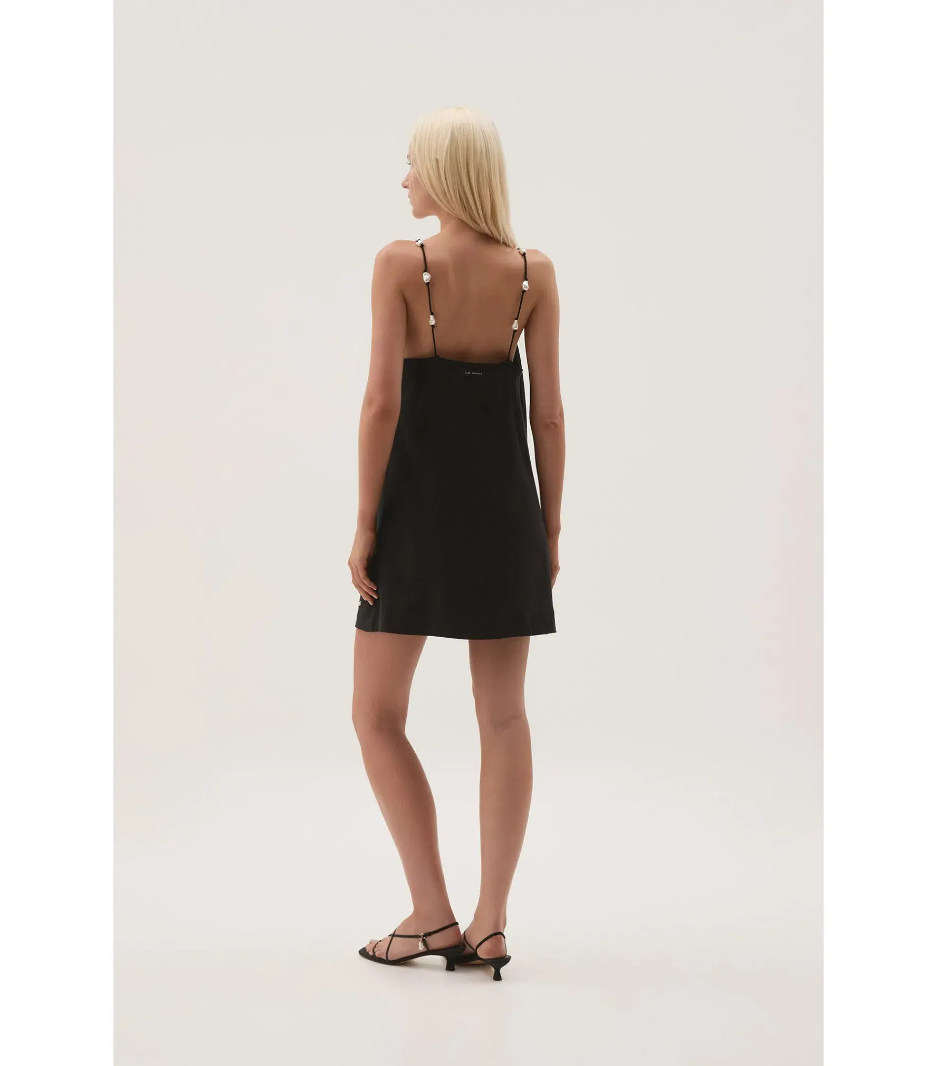 Aje Studio Akoya Mini Dress Black Size AU 4 - Image 3