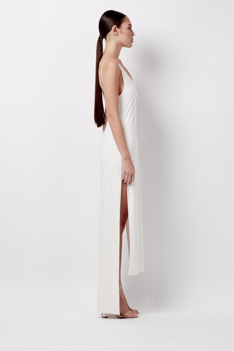 Natalie Rolt Dion Dress White Size 8 - Image 3
