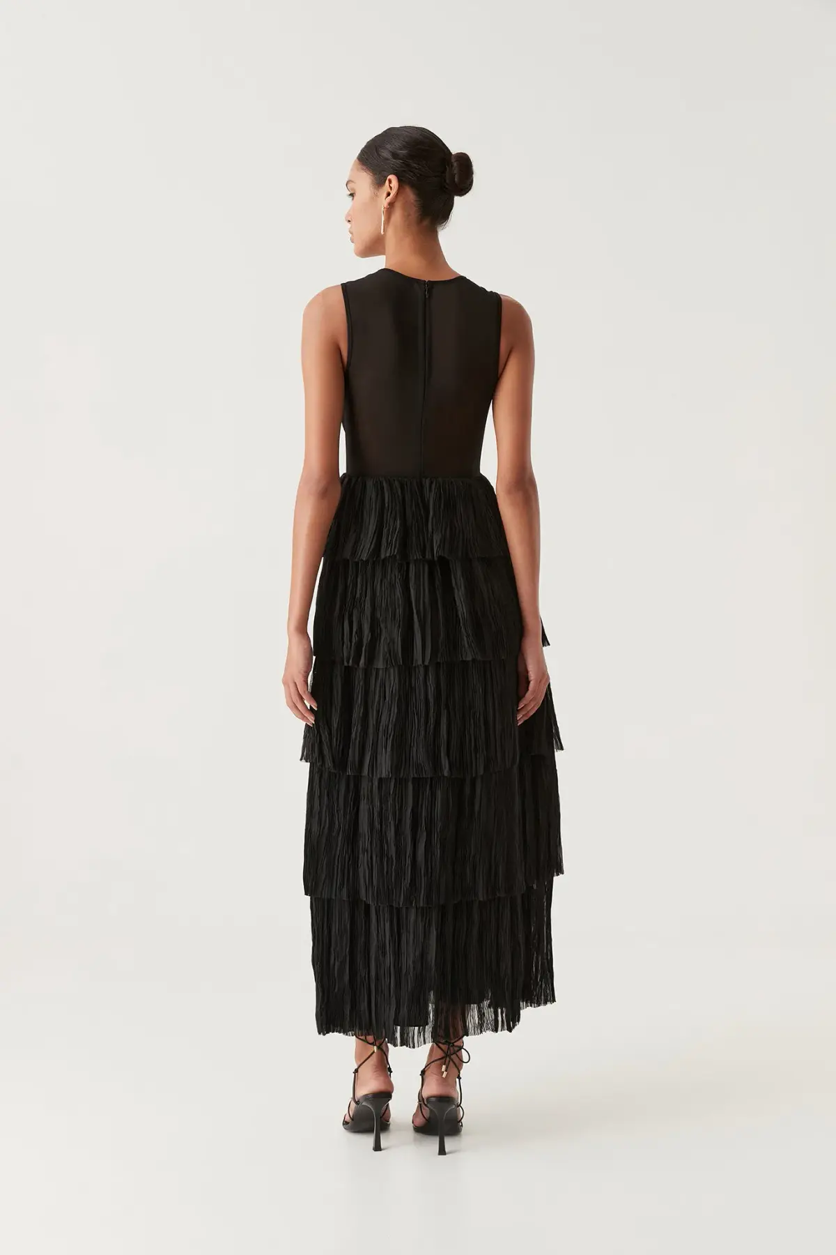 Aje Escapist Maxi Dress in Black Size AUS 6 - Image 2