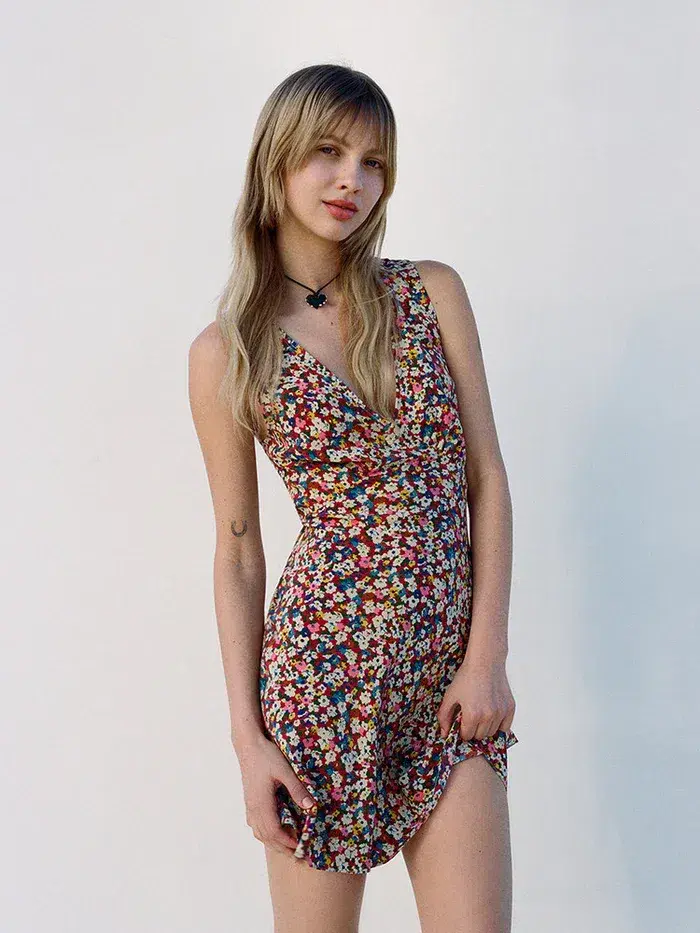 Realisation Par The Isabelli Mini Dress in Heaven Floral Size S / AU 8 - Image 2