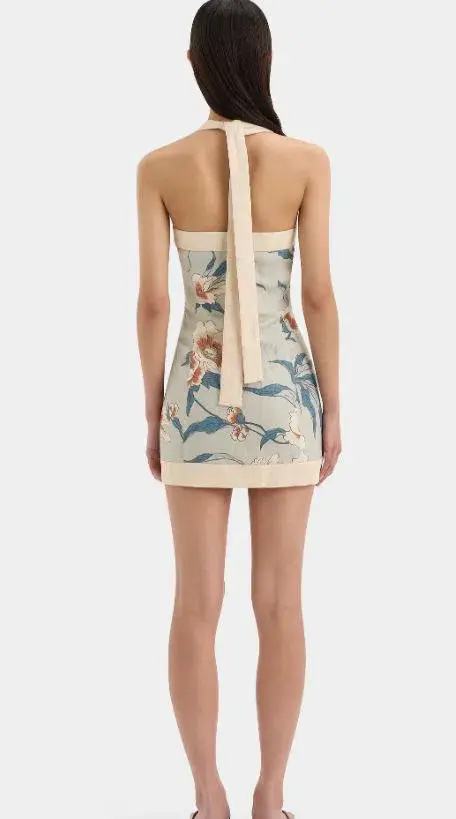 Sir Roisin Mini Dress in Bloom Floral Size 1/Au 8 for rent on The Volte - main image